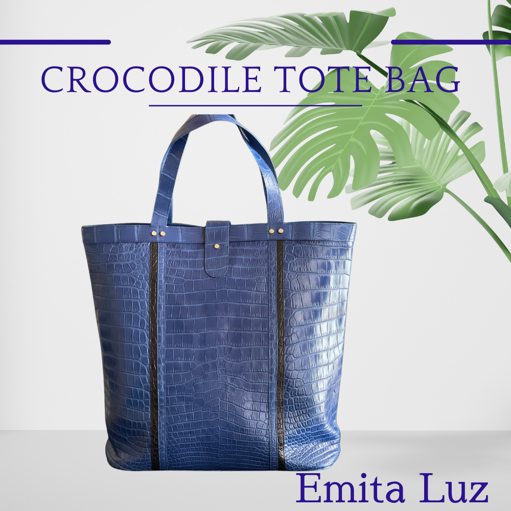 🌸  『限定生産』Aランク クロコダイルメンズトートバッグが入荷しました🌸